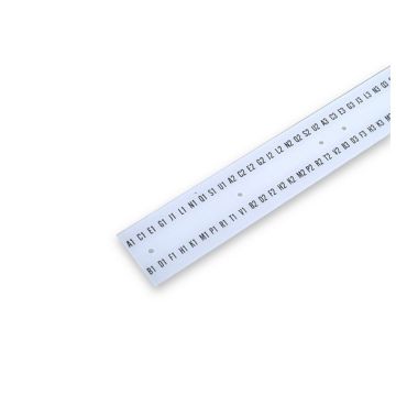 Seeburg Letter / Number Record Playing Indicator Strip (Black) Model VL / KD200 