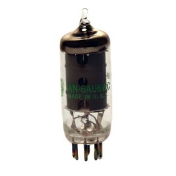 6AU6WC JAN GE Amplifier Tube = EF94 General Electric