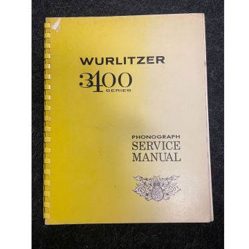 Wurlitzer 3400 manual original