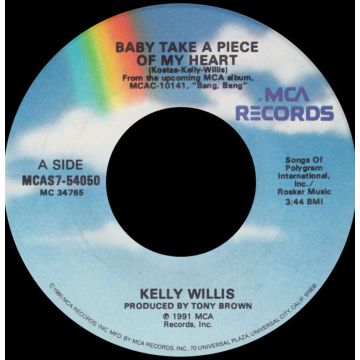 Single 45: Kelly Willis – Baby Take A Piece Of My Heart / Standing By The River