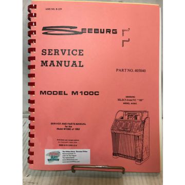 Seeburg M100C Jukebox Service Manual