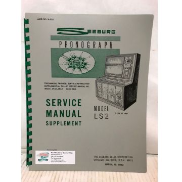 Seeburg Model LS2 Jukebox Service Manual Supplement