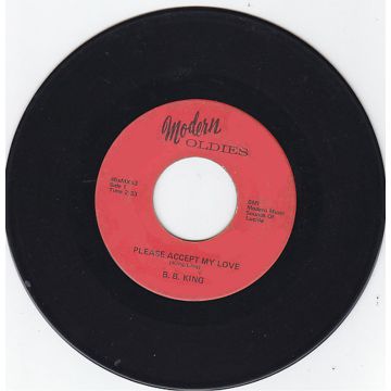 Vinyl Single 45: B.B. King ‎– Please Accept My Love / That Evil Child