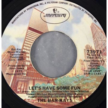 Single 45: The Bar-Kays ‎– Let's Have Some Fun / Cozy