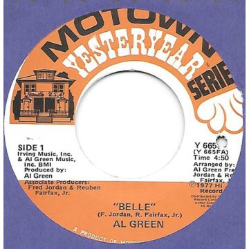 Single 45: Al Green ‎– Belle / Oh Me; Oh My