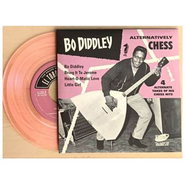 Single EP: Bo Diddley Alternatively Chess EP Like his friend, Chuck Berry, Bo Diddley has been signed to Chess since 1955, scoring a hit with his eponymous debut release and unleashing a raft of songs using his trademark beat. 