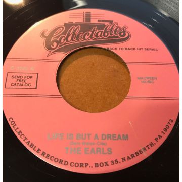 Single 45: The Earls ‎– Life Is But A Dream / Eyes