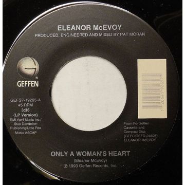 Vinyl Single 45: Eleanor McEvoy ‎– Only A Woman's Heart / 	Only A Woman's Heart (Spanish Version)