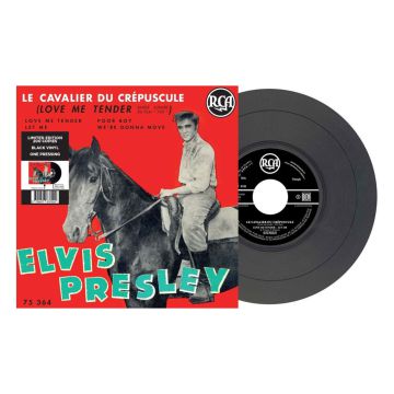 Elvis Presley – Le Cavalier Du Crépusculte: Love Me Tender (Black Vinyl) EP 7" Vinyl