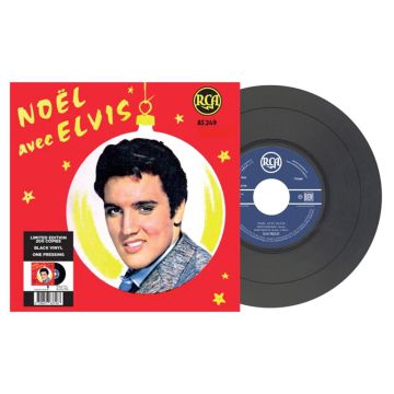 Elvis Presley – Noël Avec Elvis (Black Vinyl) EP 7" Vinyl