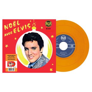 Elvis Presley – Noël Avec Elvis (Orange Vinyl) EP 7" Vinyl