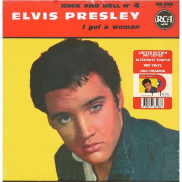 Elvis Presley – Rock And Roll N°4  7" EP (Red Vinyl)