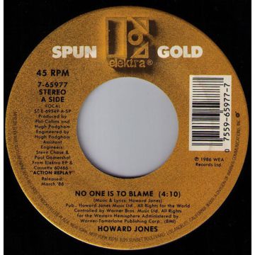 Single 45: Howard Jones – No One Is To Blame / Life In One Day
New old stock electronic/pop vinyl 1985