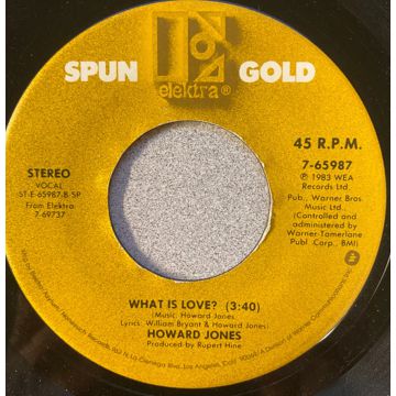 Single 45: Howard Jones ‎– New Song / What Is Love?