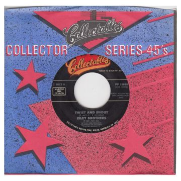 Single 45: Isley Brothers / Chuck Jackson ‎– Twist And Shout / I Wake Up Crying
Jukebox Collectables label