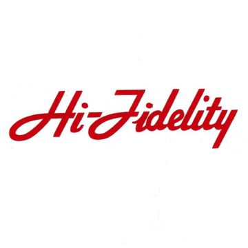 Wurlitzer 1800 Hi-Fidelity Sticker Rood