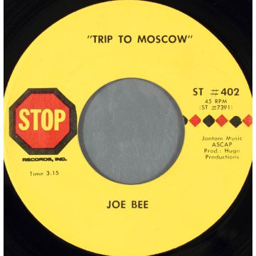 Single 45: Joe Bee – Trip To Moscow / Trip to Moscow
New old stock country vinyl 1972