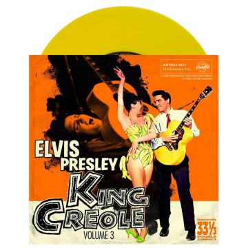 Elvis Presley - King Creole Volume 3 EP Yellow Vinyl 33 1/3