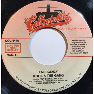 Single 45: Kool & The Gang ‎– Emergency / Victory