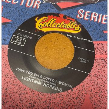 Single 45: Lightnin' Hopkins – Glory Bee / Have You Ever Loved A Woman
Jukebox Collectables label