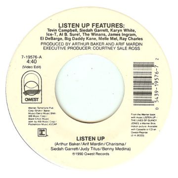 Single 45: Listen Up – Listen Up / Listen Up (Instrumental)