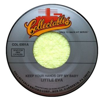 Single 45: Little Eva ‎– Keep Your Hands Off My Baby / Let's Turkey Trot
Jukebox Collectables label