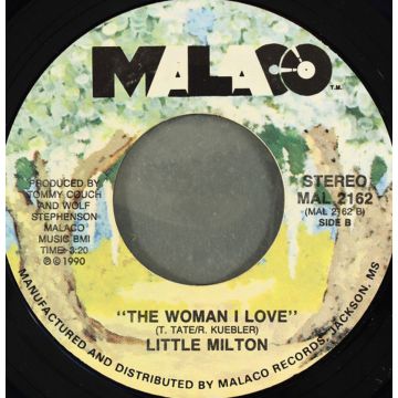 Single 45: Little Milton ‎– Bad Dream / The Woman I Love