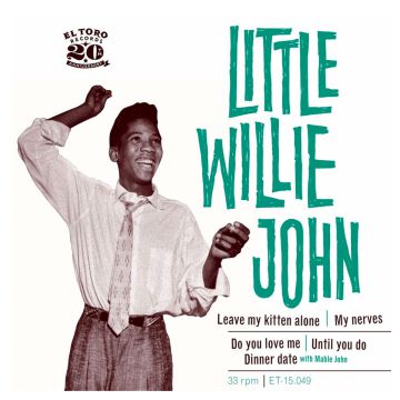 Little Willie John - Leave My Kitten Alone 7" EP 33 1/3 RPM