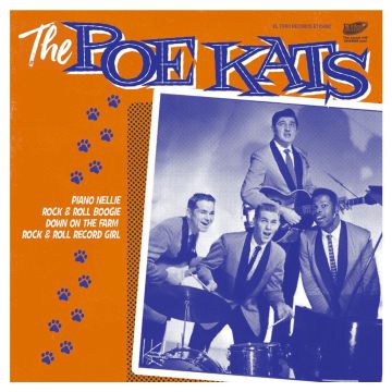 The Poe Kats - Piano Nellie 7" EP - El Toro Records