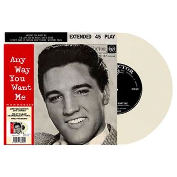 Single: Elvis Presley - Any Way You Want Me: South Africa (Milky Clear Translucent Vinyl)