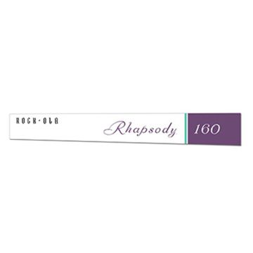 Rock-Ola 404 Rhapsody 160 Front Lower Glass Decal