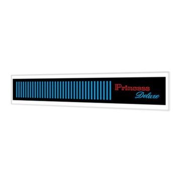 Rock-Ola 435 Princess Deluxe Front Glass Decal