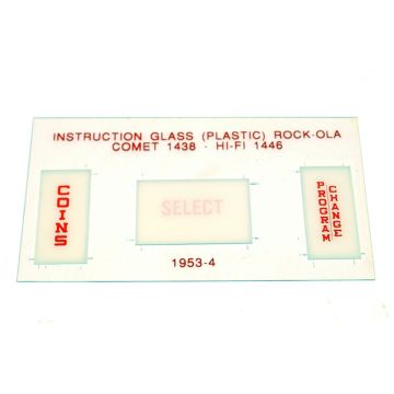 Rock-Ola instruction inserts select etc. model 1438 / 1446