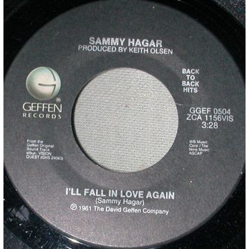 Single 45: Sammy Hagar – I'll Fall In Love Again / I Can't Drive 55