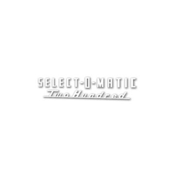 Seeburg Model 201 Select-O-Matic Dome Front Decal