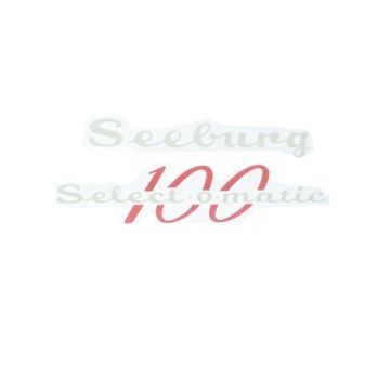 seeburg 100 sticker decal
