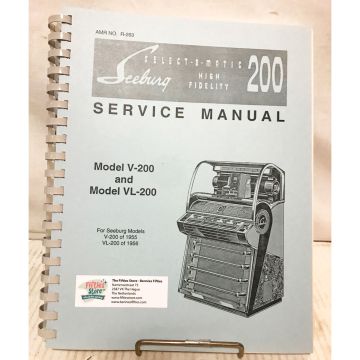 Service Manual - Seeburg Jukebox Model V-200 & VL-200