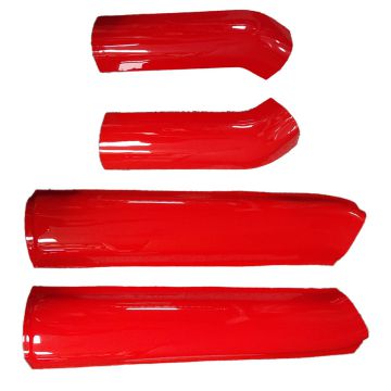 Seeburg 147-148 (Trashcan) Red 4 Pc. Plastic Set 