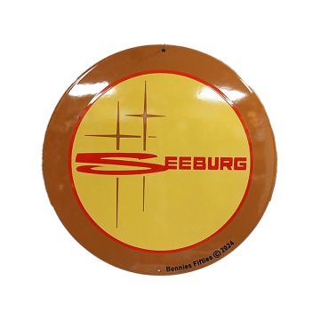 Seeburg Logo Enamel Sign - Ø30cm