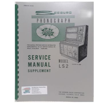 Seeburg Model LS2 Service Manual Supplement 