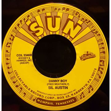 Single 45: The De Castro Sisters, Sil Austin ‎– Teach Me Tonight / Danny Boy
Sun Records / Collectables