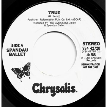 Single 45: Spandau Ballet ‎– True / True