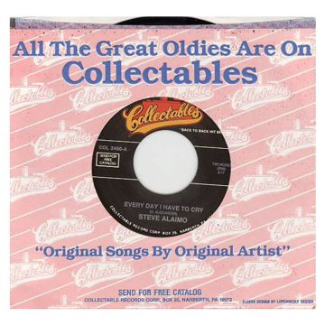 Jukebox Single: Steve Alaimo / The Quintones ‎– Every Day I Have To Cry / Ding Dong