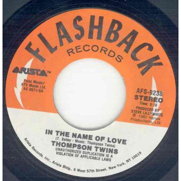 Single 45: Thompson Twins ‎– In The Name Of Love / Coastline