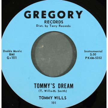 Single 45: Tommy Wills – Tommy's Dream / Blues In The Night
New old stock Jazz / Soul vinyl 1963