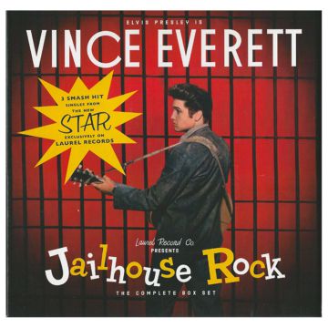 Elvis Presley is Vince Everett - Jailhouse Rock limited edition Vinyl Box