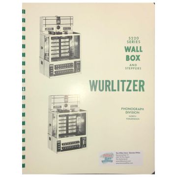 Wurlitzer 5220 Series Wallbox & Steppers Service Manual