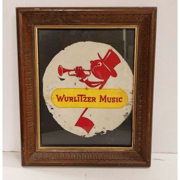 Wurlitzer Framed Embroidery